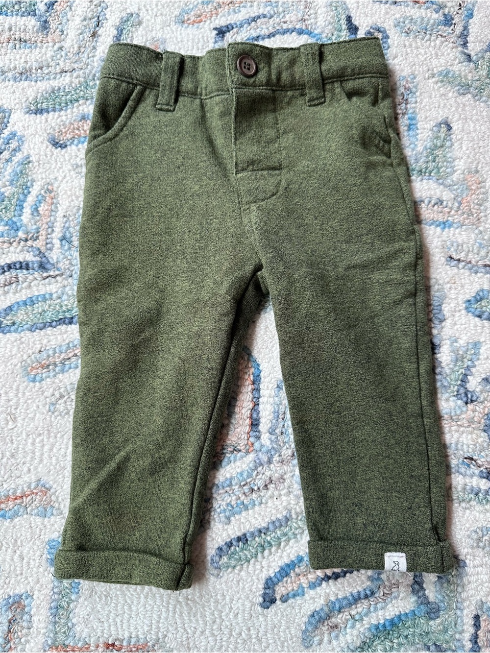 Me & Henry Boys Green Pants 0-3 months